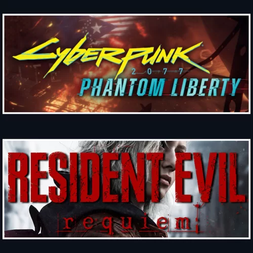  Cyberpunk 2077 Phantom + Resident Evil Requiem